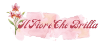 Pink Watercolour Flower Shop Logo